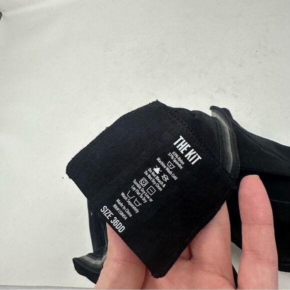 The Kit Undergarments Black Balconette Bra 36DD - Picture 5 of 6